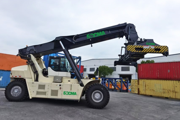 SOCMA HNRS4531E Electric Reach Stacker For Container Handling